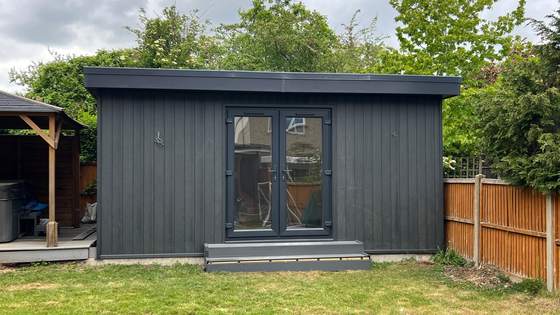 Garden room build